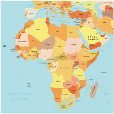 Smallest Countries in Africa